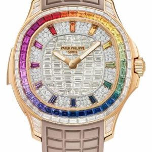 Cheap Patek Philippe Aquanaut Luce Rainbow Minute Repeater Haute Joaillerie Watches for sale 5260/355R-001