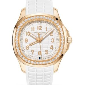 Cheap Patek Philippe Aquanaut Luce Travel Time Watches for sale 5269/200R-001 Rose Gold