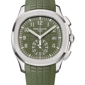 Cheap Patek Philippe Aquanaut Chronograph 5968 Watches for sale 5968G-010 White Gold