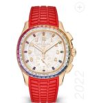 Cheap Patek Philippe Aquanaut Luce Rainbow Chronograph Watches for sale 7968/300R-001 Rose Gold