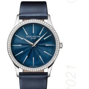 Cheapest Patek Philippe Ref. 4997/200G Calatrava Watches Prcies Replica 4997/200G-001 White Gold