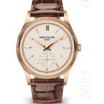 Cheapest Patek Philippe Ref. 6119R Calatrava "Clous de Paris" Watches Prcies Replica 6119R-001 Rose Gold