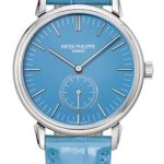 Cheapest Patek Philippe Calatrava 6127 White Gold Watches Prices Replica 6127G-010