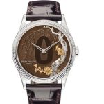 Cheapest Patek Philippe Watch Price Replica Calatrava 5177 Tsuba  Bird and Branches 5177G-036 White Gold