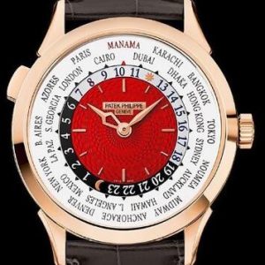 Cheapest Patek Philippe Watch Price Replica World Time 5230R Hausmann 5230R-013 Rose Gold