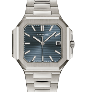 Cheapest Patek Philippe Cubitus Date 40 White Gold Watches Prices Replica 7128/1G-001