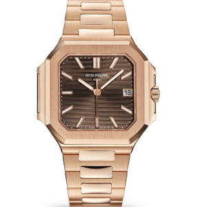 Cheapest Patek Philippe Cubitus Date 40 Rose Gold Watches Prices Replica 7128/1R-001