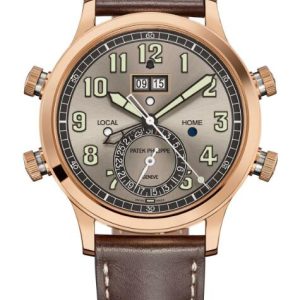Cheapest Patek Philippe Ref. 5520RG Grand Complication Alarm Travel Time Watches Prices Replica 5520RG-001