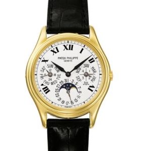 Cheapest Patek Philippe Watch Price Replica Grand Complications Perpetual Calendar 3940 Yellow Gold 3940J-025