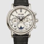 Cheapest Patek Philippe Grand Complications Perpetual Calendar Split-Seconds Chronograph 5204 Watches Prcies Replica 5204P-001 Platinum