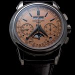 Cheapest Patek Philippe Perpetual Calendar 5270 Watches Prices Replica 5270G unique piece salmon dial