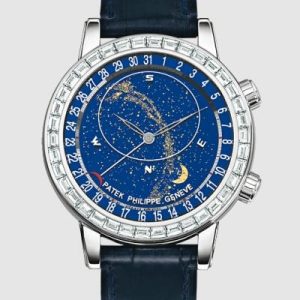 Cheapest Patek Philippe Watch Price Replica Grand Complications Celestial 6104 White Gold 6104G-001