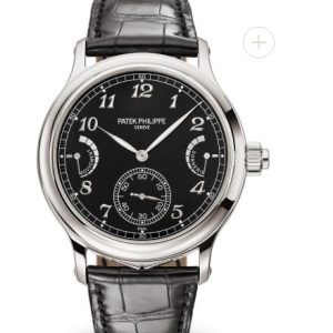 Cheapest Patek Philippe Grand Complications Sonnerie Minute Repeater Watches Prcies Replica 6301P-001 Platinum