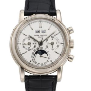 Cheapest Patek Philippe Grand Complications Perpetual Calendar Chronograph 3970 Watches Prcies Replica 3970EG-023 White Gold