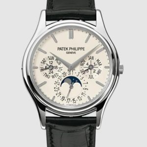 Cheap Patek Philippe Grand Complications Perpetual Calendar 5140 White Gold Watches for sale 5140G-001
