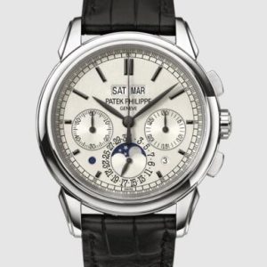 Cheap Patek Philippe Grand Complications Perpetual Calendar Chronograph 5270 Watches for sale 5270G-001 White Gold