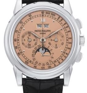 Cheap Patek Philippe Grand Complications Perpetual Calendar Chronograph 5970 Watches for sale 5970P_Roman Platinum
