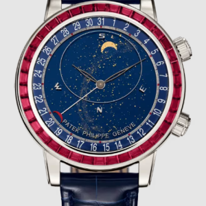 Cheapest Patek Philippe Grand Complications Celestial 6104 Platinum - Ruby Watches Prices Replica 6104/12P-010