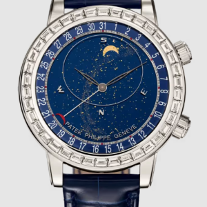 Cheapest Patek Philippe Grand Complications Celestial 6104 Platinum - Diamond Watches Prices Replica 6104P-010