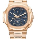 Cheapest Patek Philippe Watch Price Replica Ref. 5990/1R Nautilus Travel Time Chronograph 5990/1R-001 Pink Gold