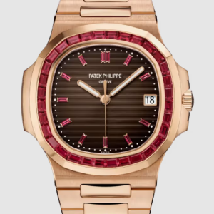 Cheapest Patek Philippe Nautilus 5723 Rose Gold - Ruby Watches Prices Replica 5723/112R-001