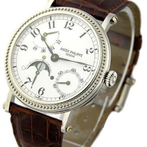 Cheapest Patek Philippe 5015 Power Reserve Moon Watches Prcies Replica 5015P Platinum