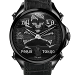 Jacob & Co. PALATIAL FIVE TIME ZONE PIRATE BLACK PVD Watch Replica PZ500.11.NS.NQ.A Jacob and Co Watch Price