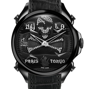 Jacob & Co. PALATIAL FIVE TIME ZONE PIRATE BLACK PVD Watch Replica PZ500.11.NS.NQ.A Jacob and Co Watch Price