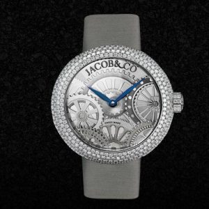 Jacob and Co BRILLIANT HALF PAVE Replica Watch 210.020.10.RH.OX.3RD