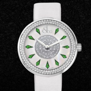 Jacob and Co BRILLIANT TWO ROWS Replica Watch 210.020.10.RT.KD.3NS