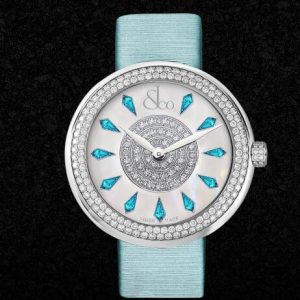 Jacob and Co BRILLIANT TWO ROWS Replica Watch 210.020.10.RT.KG.3NS