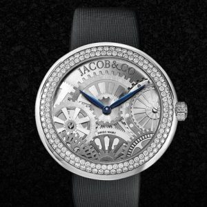Jacob and Co BRILLIANT TWO ROWS Replica Watch 210.020.10.RT.OX.3NS