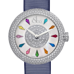 Jacob & Co. Ladies Brilliant HALF PAVE Replica Watch BQ030.10.RH.KR.A