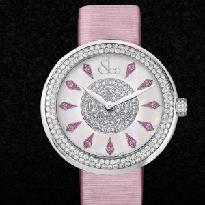 Jacob and Co BRILLIANT TWO ROWS Replica Watch 210.030.10.RT.KC.3NS