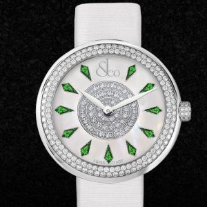 Jacob and Co BRILLIANT TWO ROWS Replica Watch 210.030.10.RT.KD.3NS