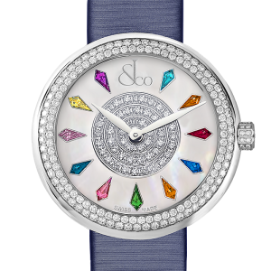 Jacob & Co. Ladies Brilliant TWO ROWS Replica Watch 210.030.10.RT.KR.3NS