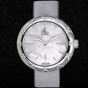 Jacob and Co BRILLIANT HALF PAVE Replica Watch 210.030.10.RZ.LZ.3NS