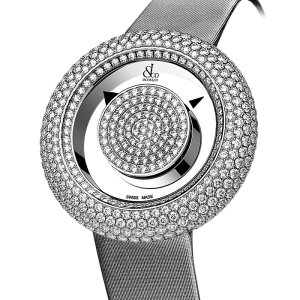 Jacob & Co. Ladies Brilliant MYSTERY PAVE DIAMONDS WHITE GOLD Replica Watch BM526.30.RD.RD.A