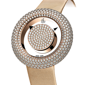 Jacob & Co. Ladies Brilliant MYSTERY PAVE DIAMONDS ROSE GOLD Replica Watch BM526.40.RD.RD.A