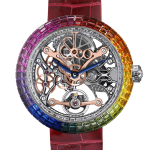 Jacob & Co. BRILLIANT SKELETON BAGUETTE RAINBOW Watch BS531.30.CR.CB.A Jacob and Co Replica Watch