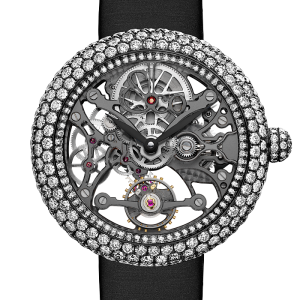 Jacob & Co. Ladies Brilliant SKELETON JEWELRY WHITE GOLD WITH BLACK DLC TREATMENT Replica Watch BS531.31.RD.AK.A