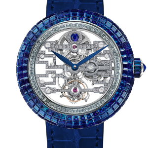 Jacob & Co. Brilliant Art Deco Blue Sapphire Watch BT545.30.BB.BB.A Jacob and Co Replica Watch