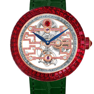 Jacob & Co. Brilliant Art Deco Ruby Watch BT545.40.BR.RB.A Jacob and Co Replica Watch