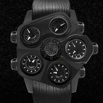 Jacob and Co Grand Five Time Zone Replica Watch 330.100.11.NS.KB.4NS