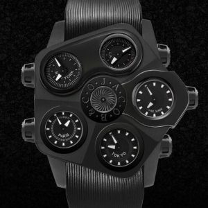 Jacob and Co Grand Five Time Zone Replica Watch 330.100.11.NS.KB.4NS