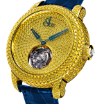 Jacob & Co. Caviar Tourbillon Pave Yellow Diamonds Watch CV201.50.RY.RY.A Jacob and Co Replica Watch