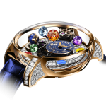 Jacob & Co. Astronomia Solar Baguette Jewellery Planets Zodiac Watch Replica AS910.40.BD.BD.A Jacob and Co Watch Price