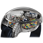 Jacob & Co. Astronomia Tourbillon Baguette Arlequino Watch Replica AT.800.30.BD.UB.A Jacob and Co Watch Price