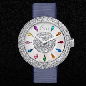 Jacob and Co BRILLIANT HALF PAVE Replica Watch BQ020.10.RH.KR.A
