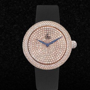 Jacob and Co Brilliant Pav Rose Gold Replica Watch BQ020.40.RH.RD.A